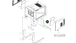 Лист 416-54-31861 Komatsu