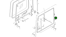 Кронштейн 10S-54-25610 Komatsu