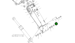 Палец 208-70-61191NK Komatsu