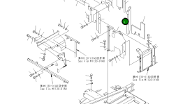 Лист 206-54-K2830 Komatsu