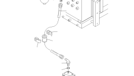 Кронштейн 262-60-73140 Komatsu