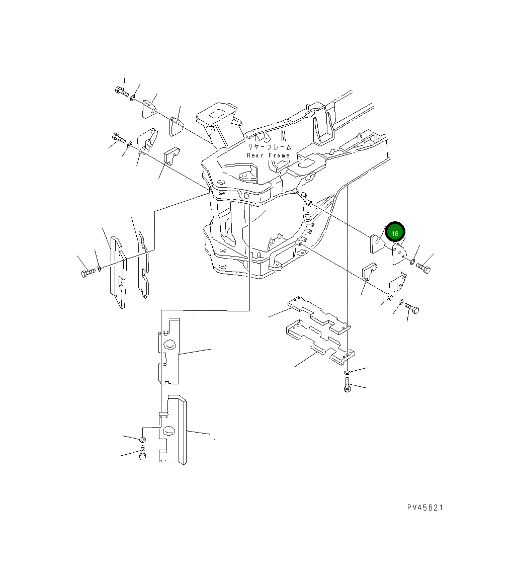 Лист 426-Z84-1530 Komatsu