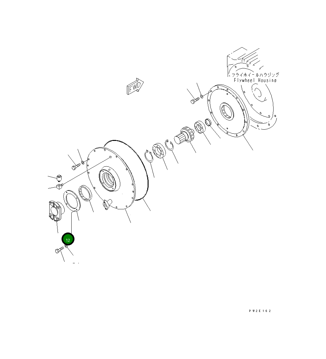 Муфта 262-19-51311 Komatsu