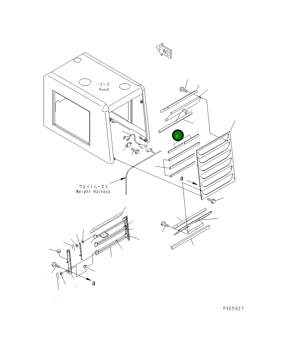 Лист 415-54-21470 Komatsu
