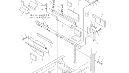 Лист 208-54-K3430 Komatsu