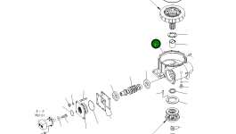 Корпус 23C-70-55111 Komatsu