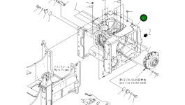 Корпус 134-22-67111 Komatsu