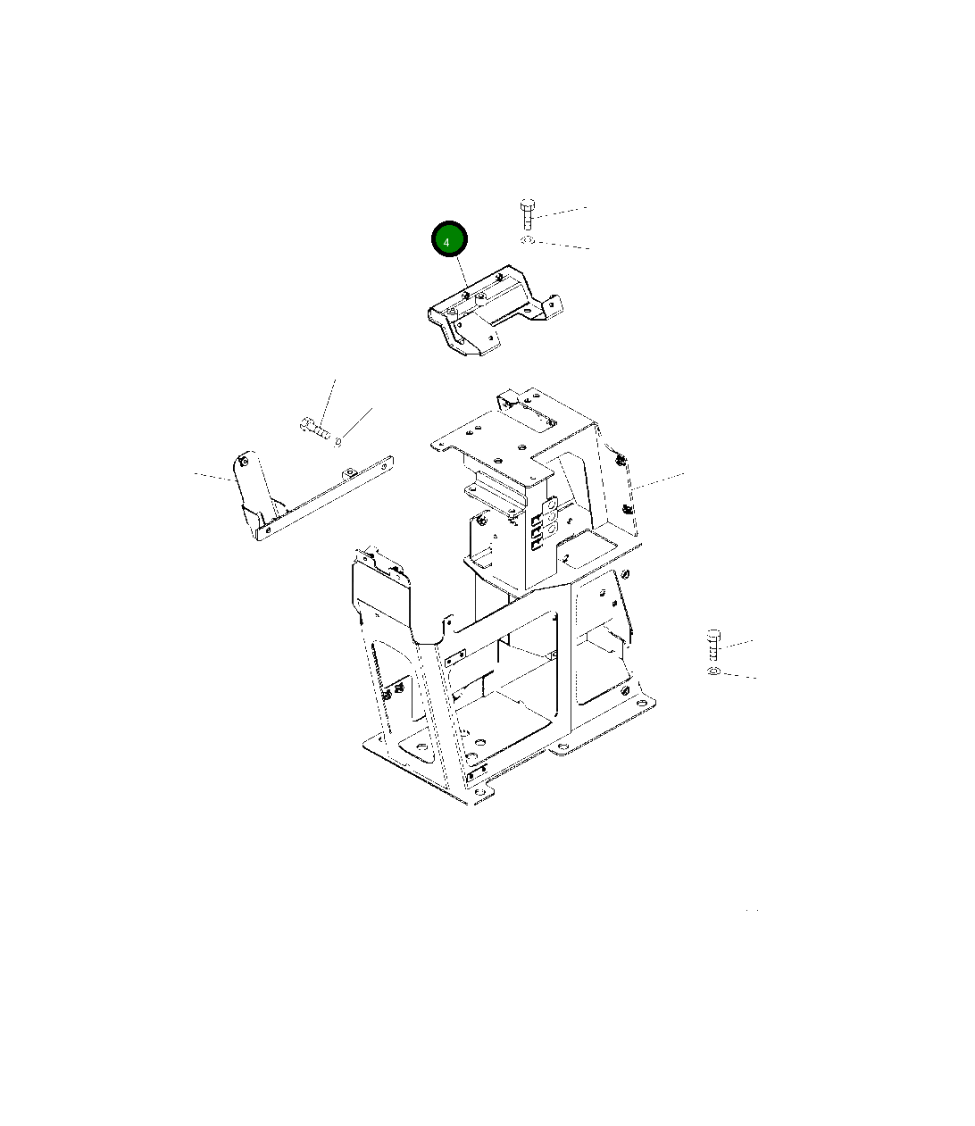 Кронштейн 419-43-55211 Komatsu