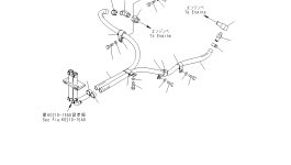 Кронштейн 416-07-31111 Komatsu