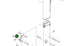 Палец 21W-957-2250 Komatsu