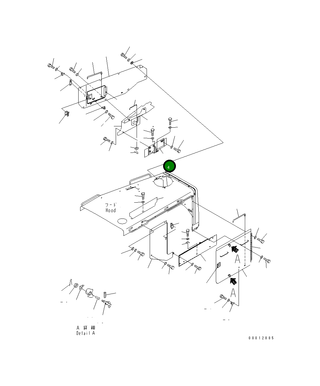 Кронштейн 176-54-56230 Komatsu