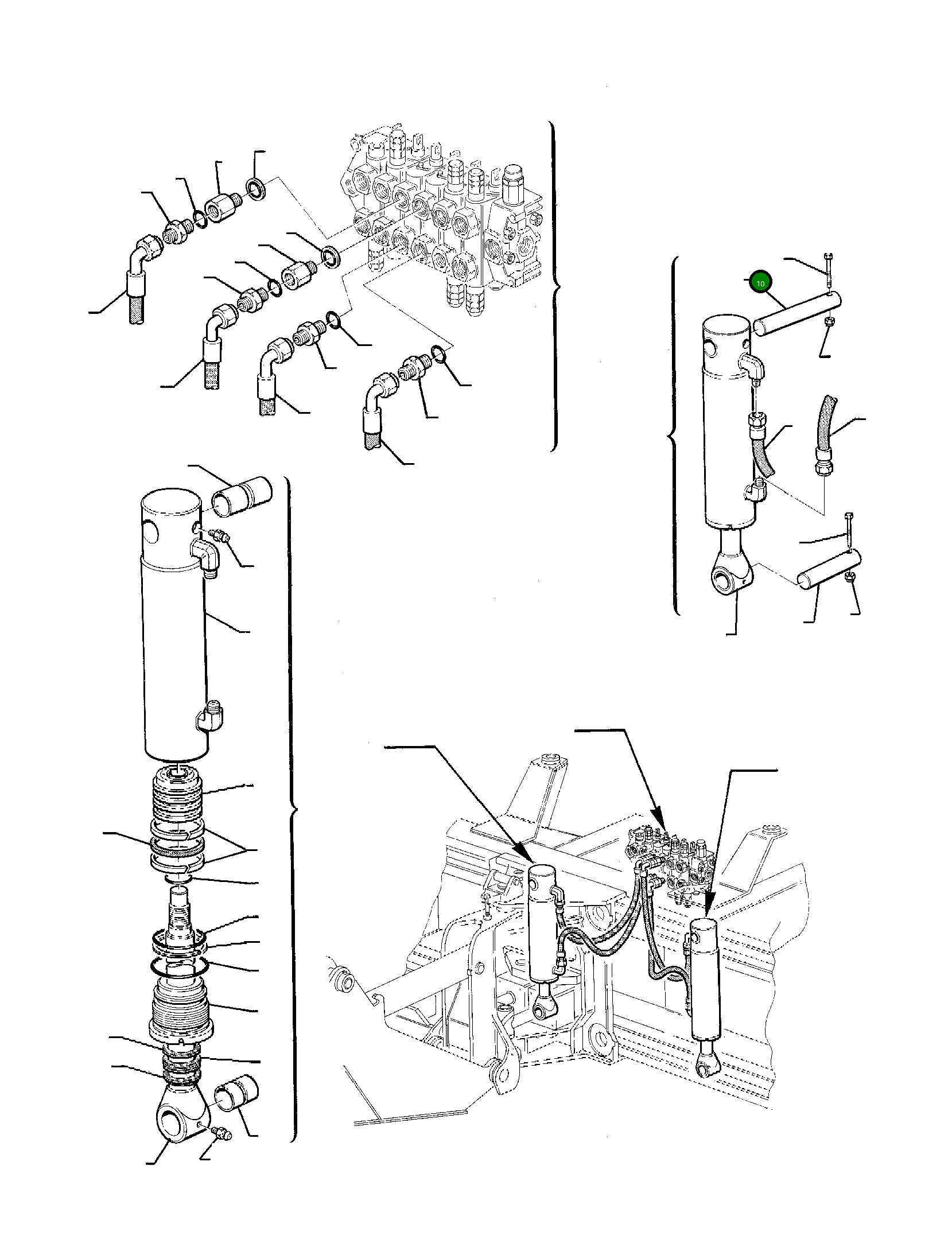 Палец 500322617 Komatsu