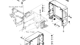 Маска 23H-54-11251 Komatsu