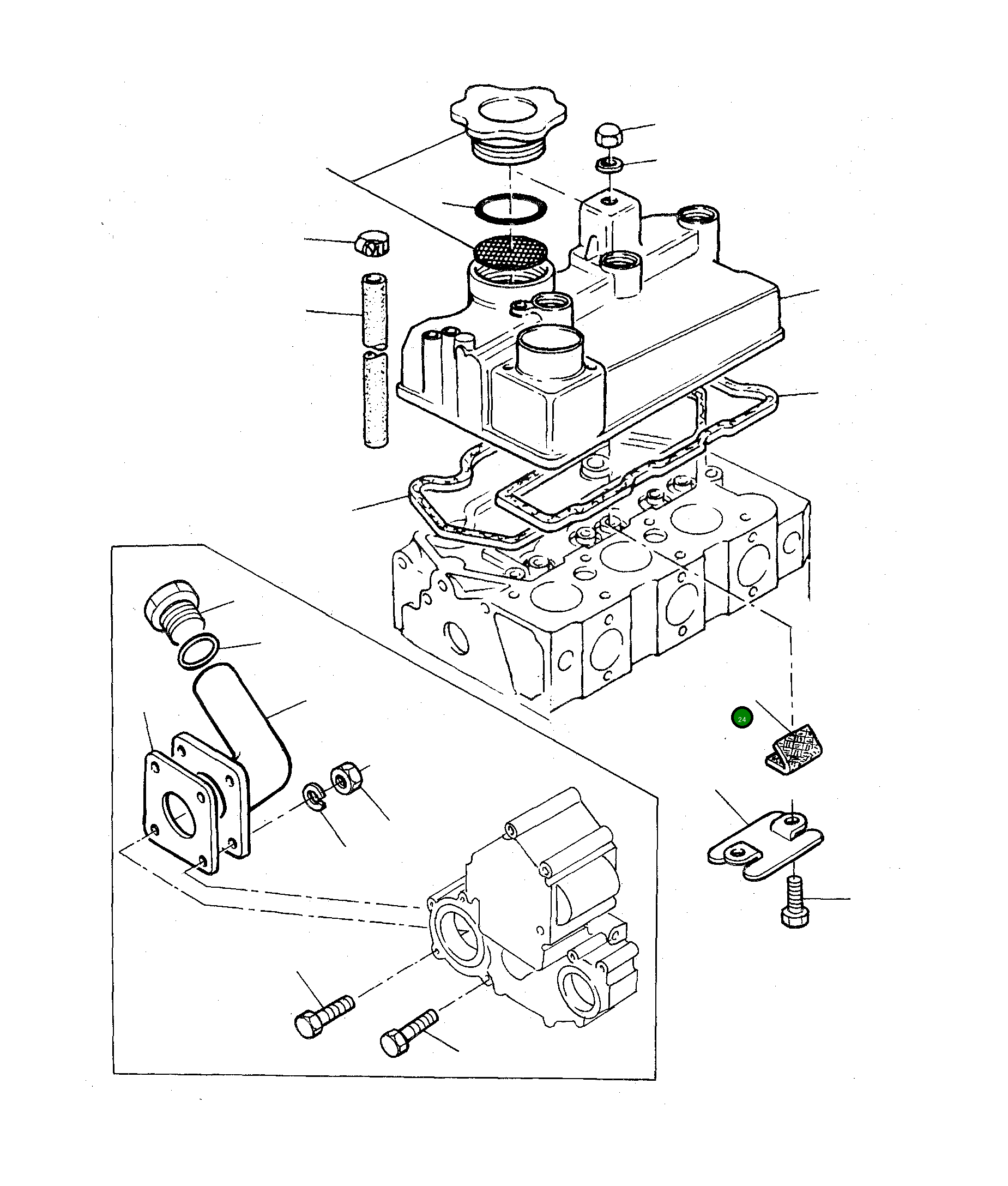 Марля PKP000870 Komatsu