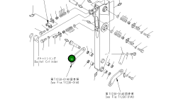 Палец 21U-957-3310 Komatsu