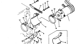 Кронштейн 6679-21-6321 Komatsu