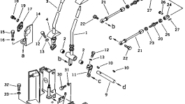 Кронштейн 20U-959-1180 Komatsu