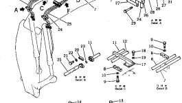 Трубка 208-72-36250 Komatsu