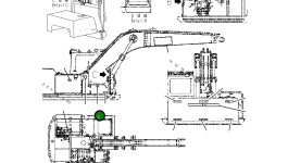 Наклейка 20Y-959-B570 Komatsu