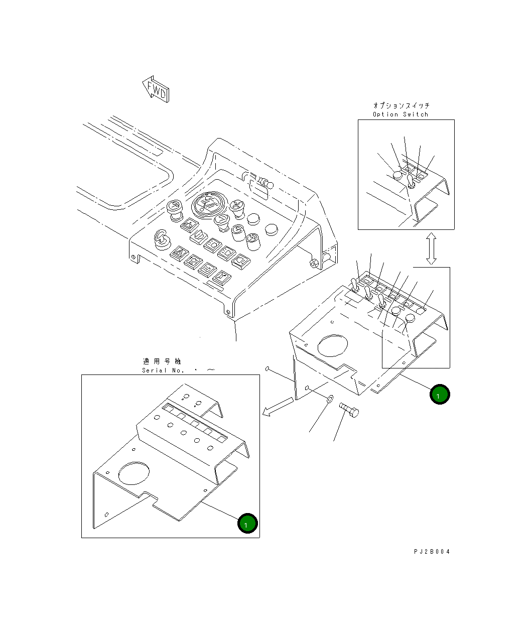Кронштейн 23F-06-11741 Komatsu
