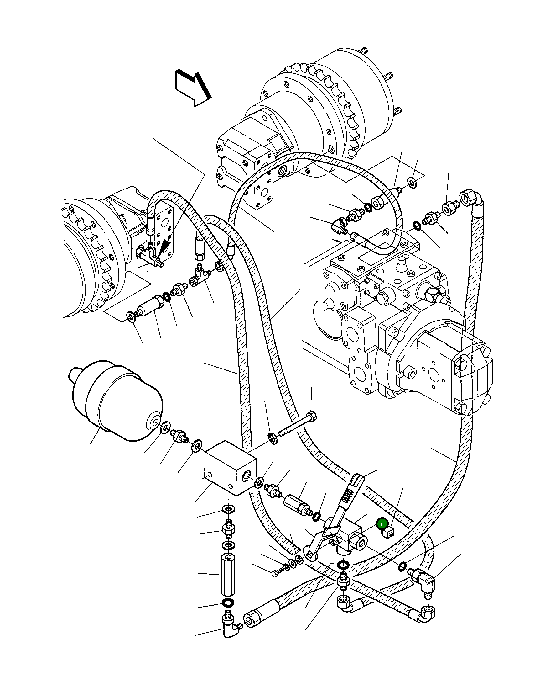 Корпус 500361470 Komatsu