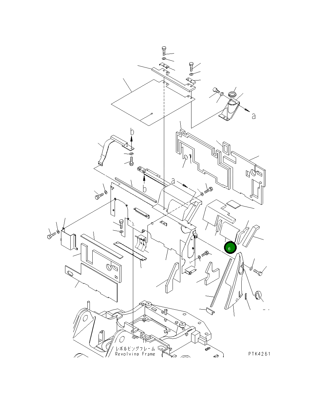 Лист 21Y-54-17480 Komatsu