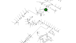 Кронштейн 232-57-57290 Komatsu