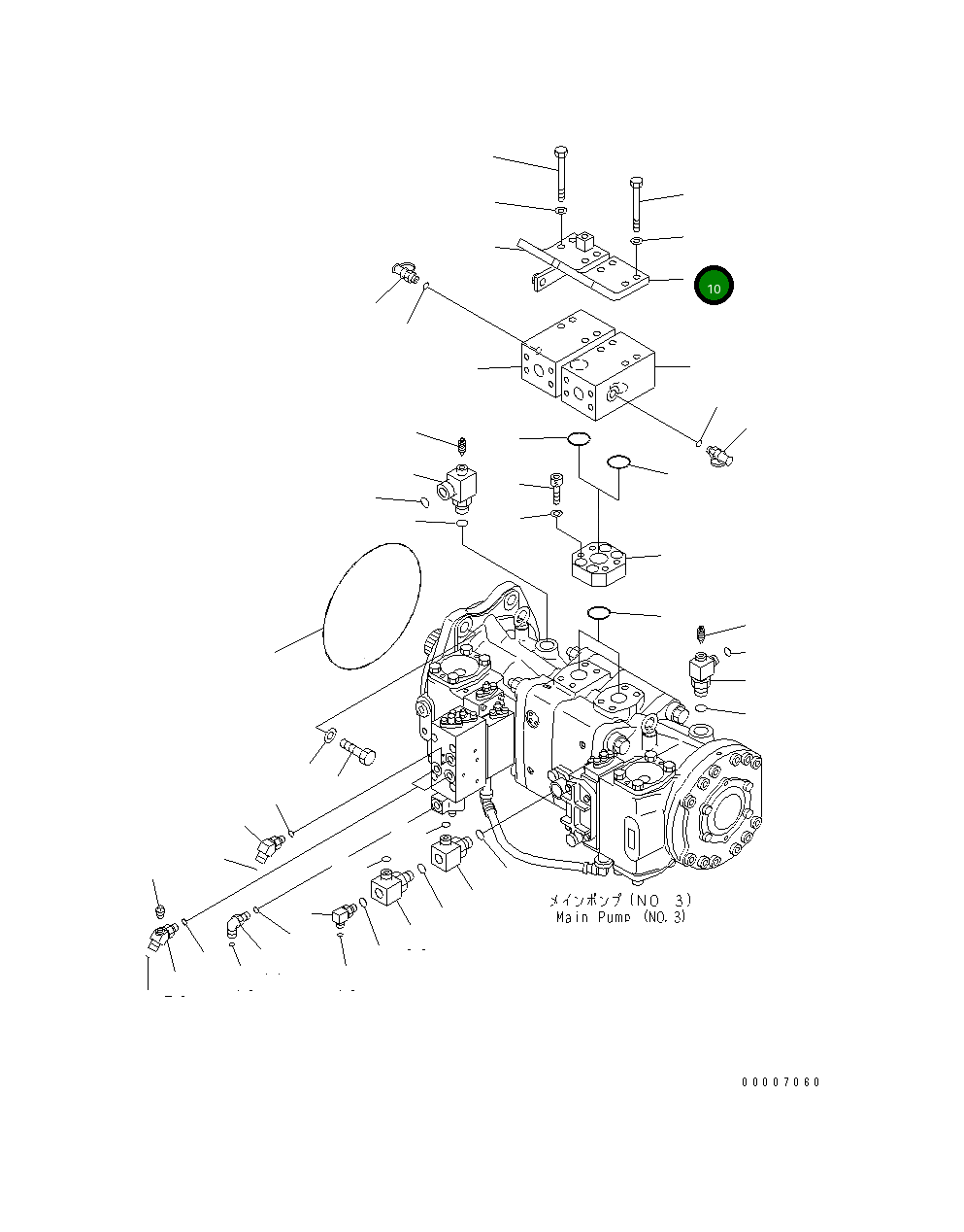Кронштейн 21N-62-31420 Komatsu