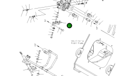 Кронштейн 416-Z97-3430 Komatsu