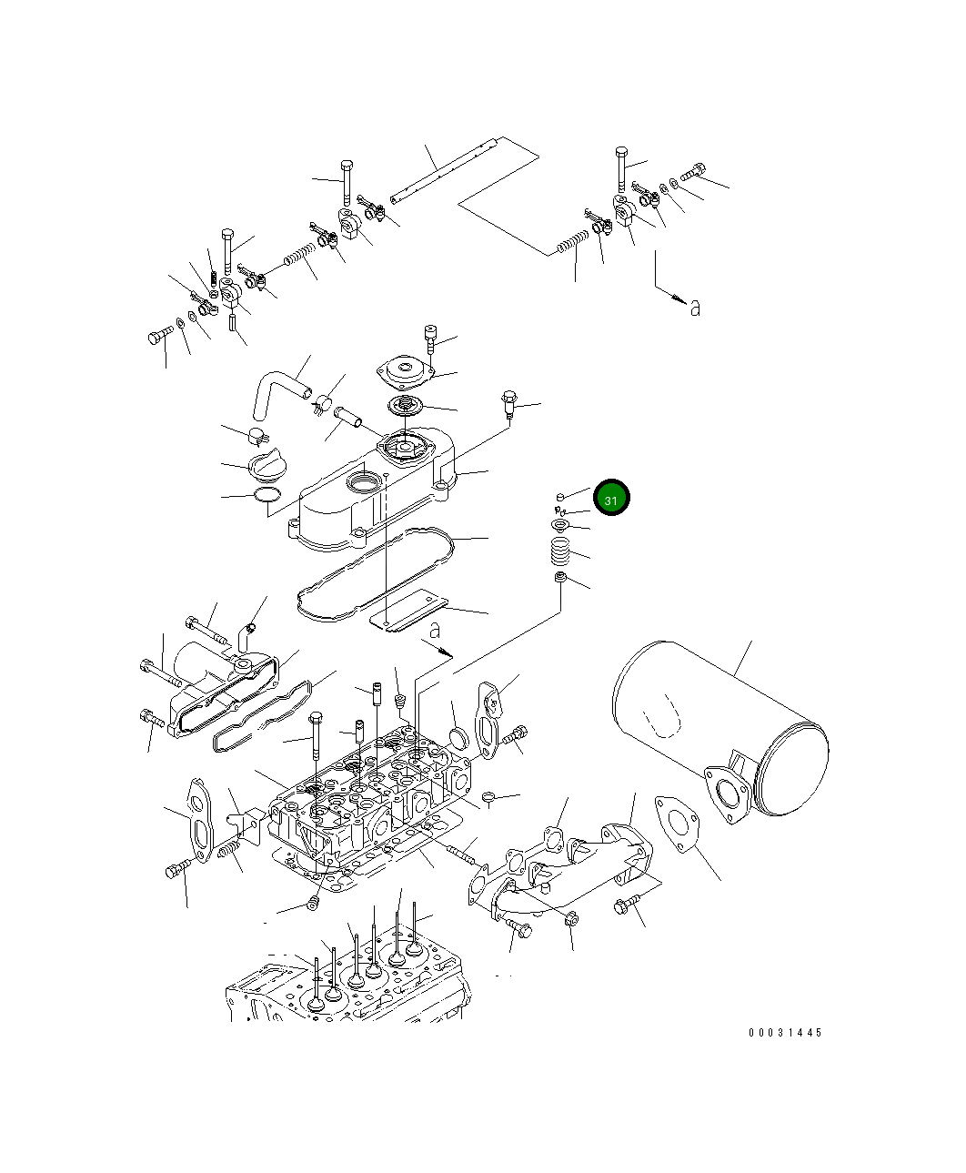 Колпак KT16851-1328-0 Komatsu