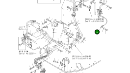 Клипса 515-35-13920 Komatsu