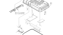 Капот 208-54-71111 Komatsu