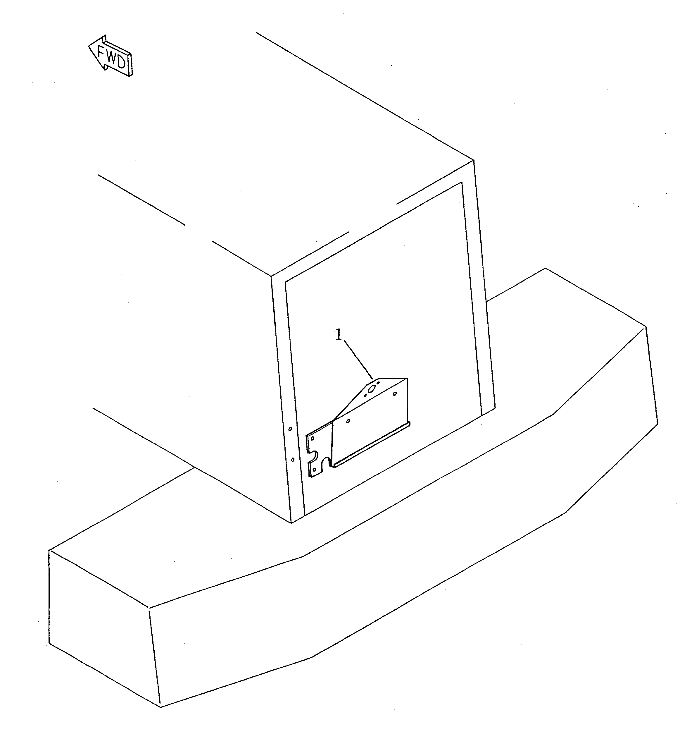 Кронштейн 423-944-1920 Komatsu