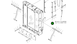 Кронштейн 418-14-41130 Komatsu