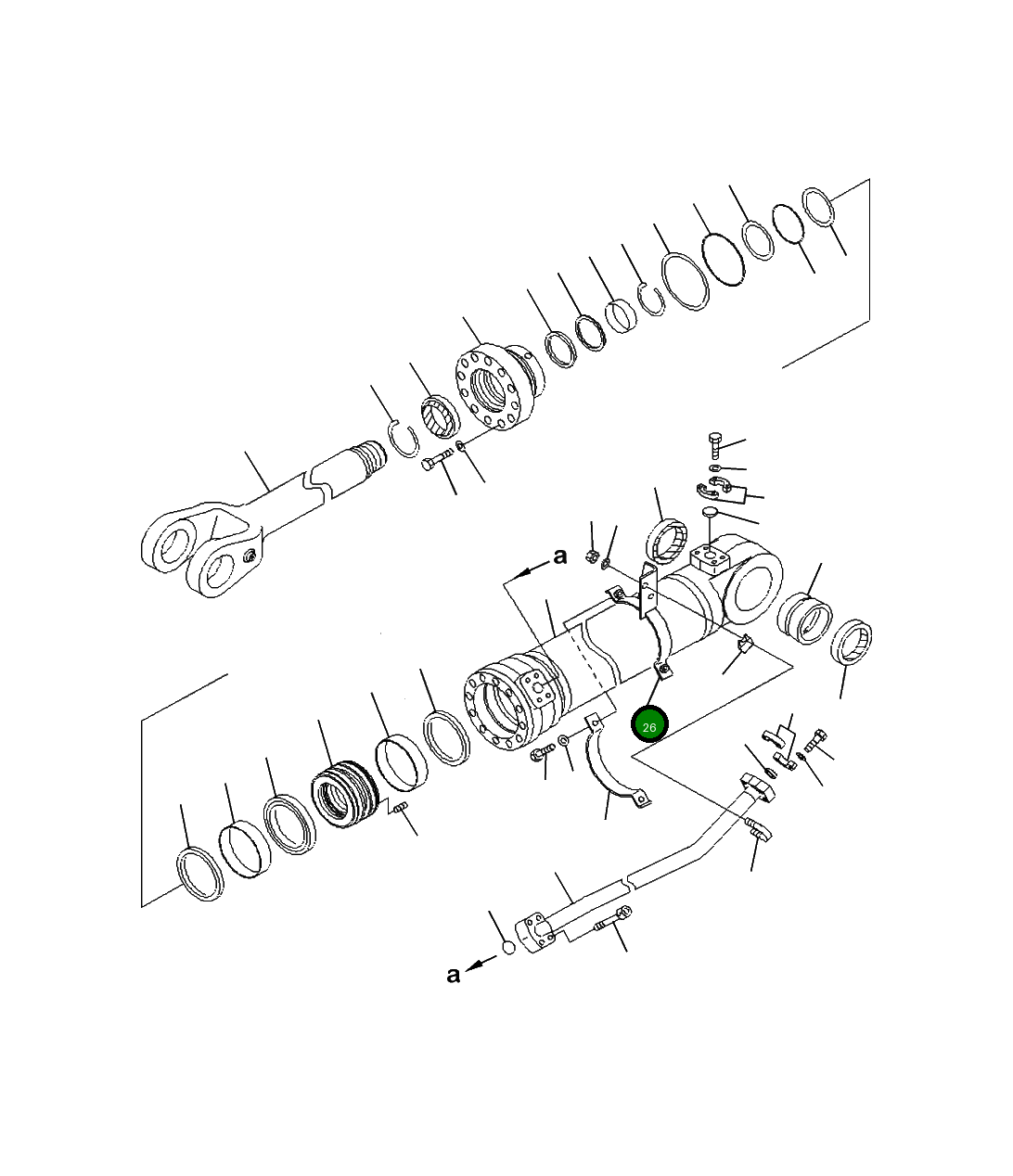 Кронштейн 707-88-50830 Komatsu