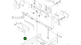 Лист 208-54-61760 Komatsu