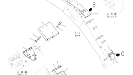 Кронштейн 2A7-70-15230 Komatsu