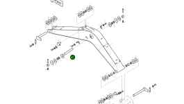 Палец 2123-2358 Komatsu