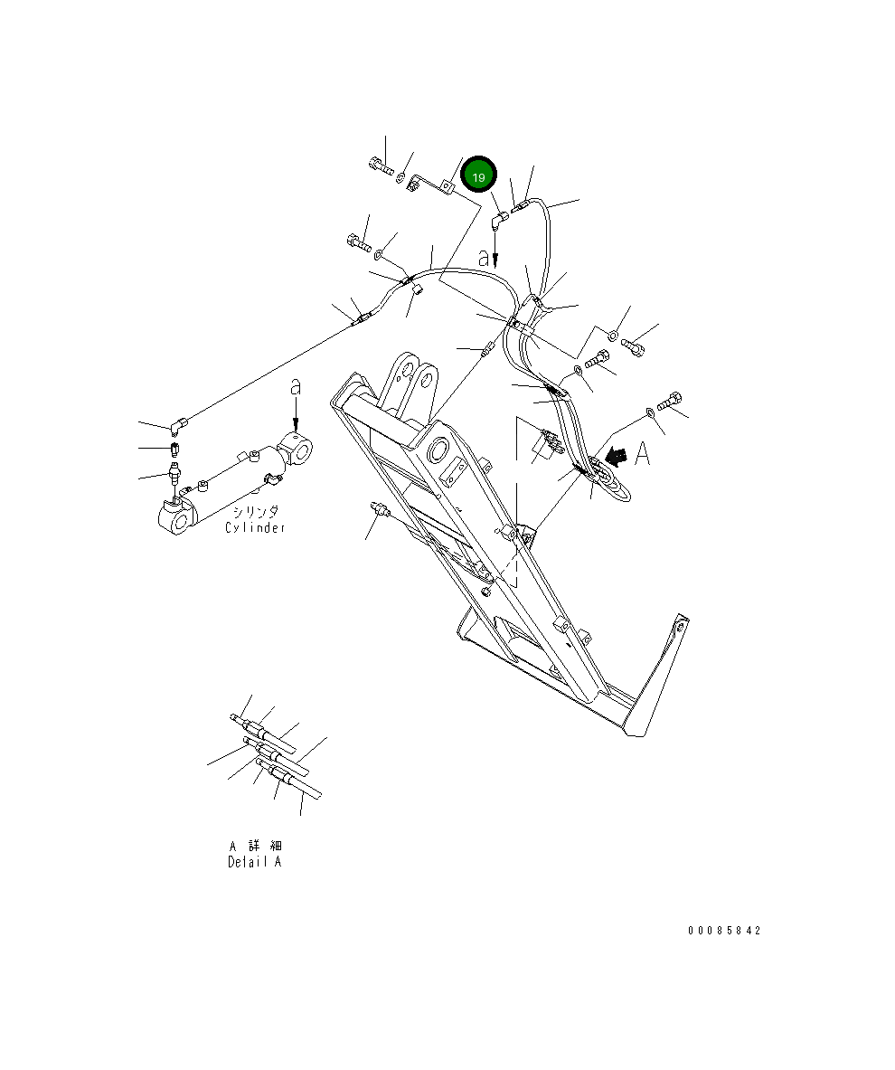 Кронштейн 21T-98-31370 Komatsu