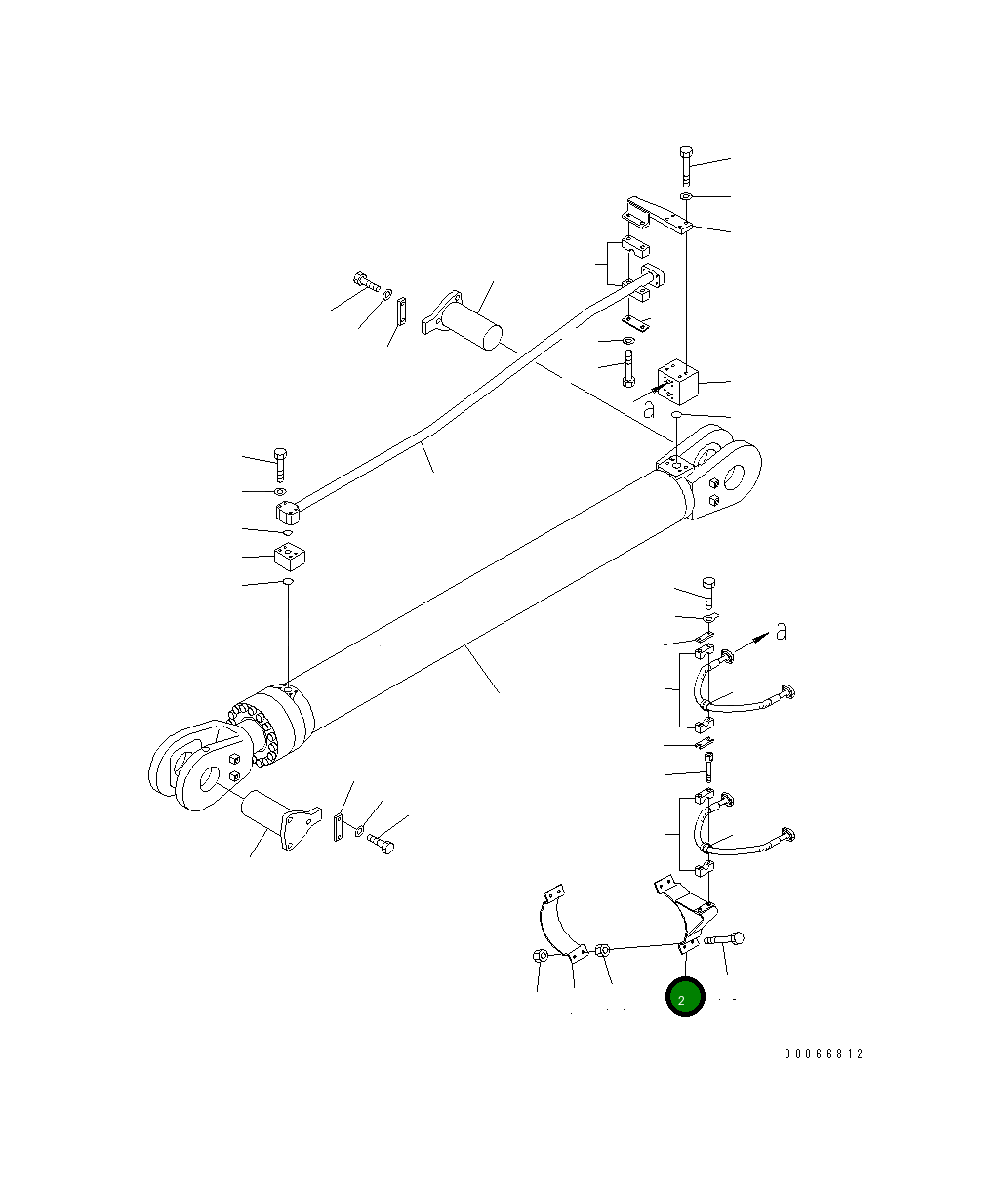 Кронштейн DM94543740 Komatsu
