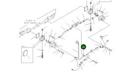 Клипса 6127-92-4540 Komatsu