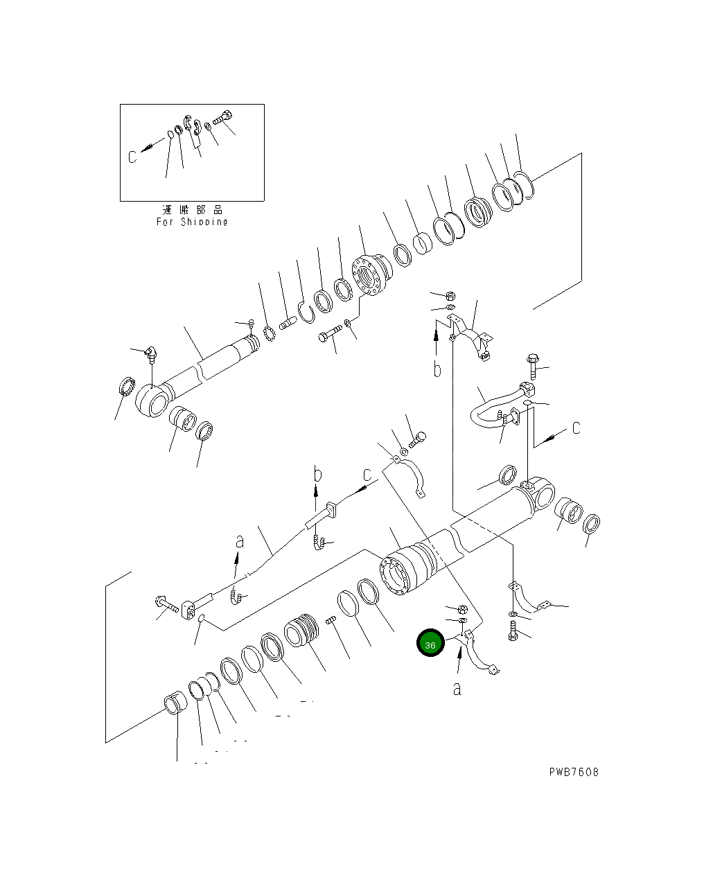 Кронштейн 707-88-95750 Komatsu