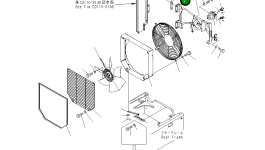 Кронштейн 419-03-33252 Komatsu