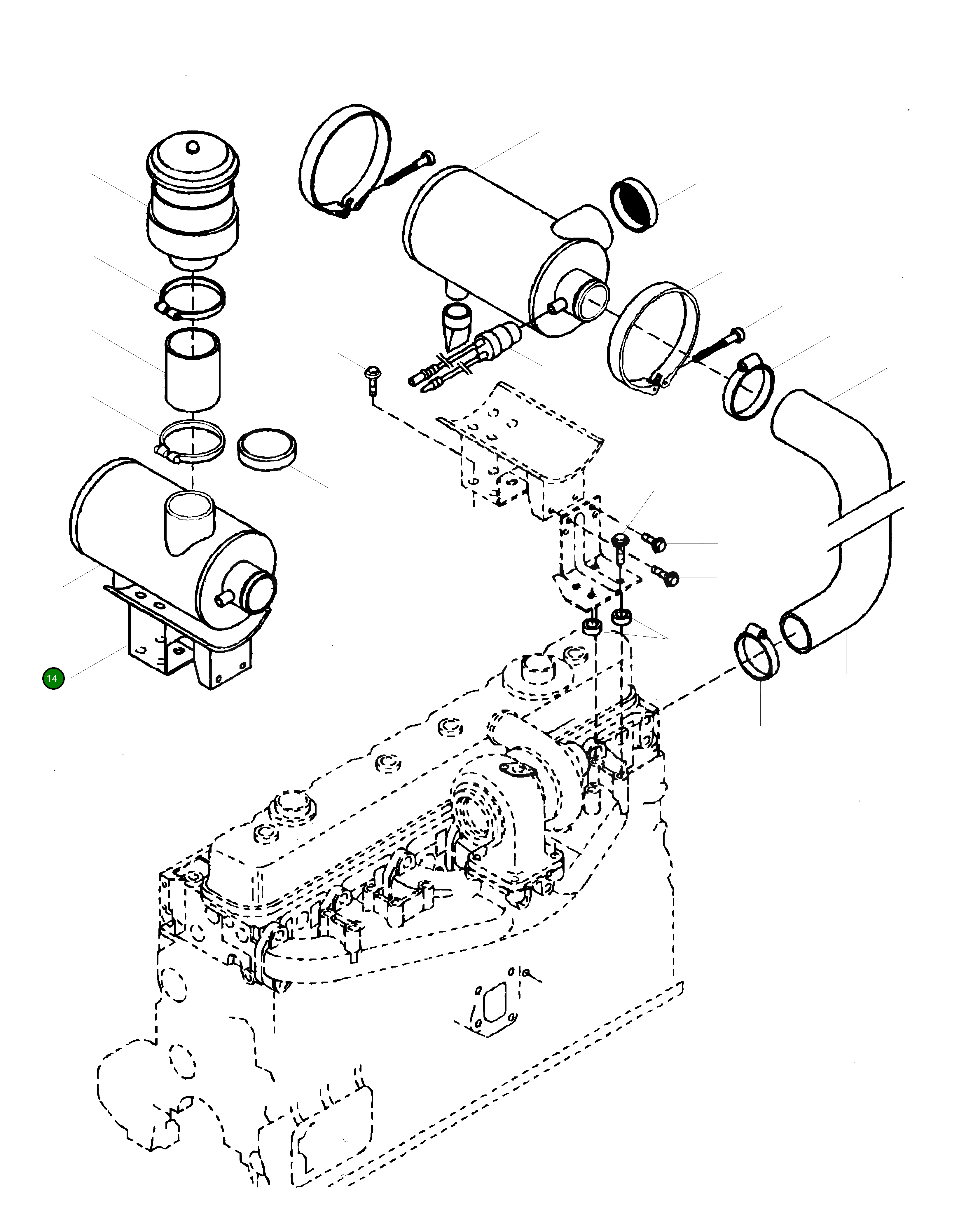Кронштейн 423-01-H1150 Komatsu