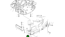 Лист 21W-46-38152 Komatsu