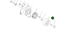 Маховик 452-456 Komatsu