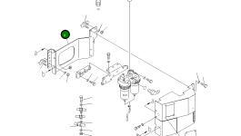 Кронштейн 569-84-88431 Komatsu