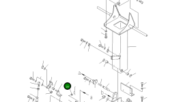 Кронштейн 23A-43-18440 Komatsu