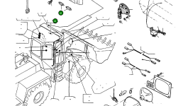Лампа 1443998X1 Komatsu