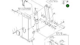 Палец 21M-46-14580 Komatsu